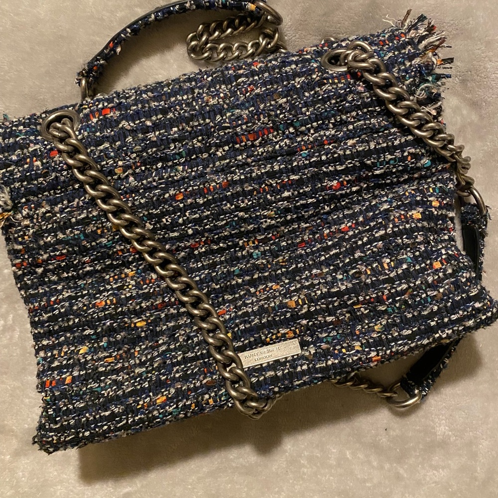 Kurt Geiger Tweed Shoulderbag